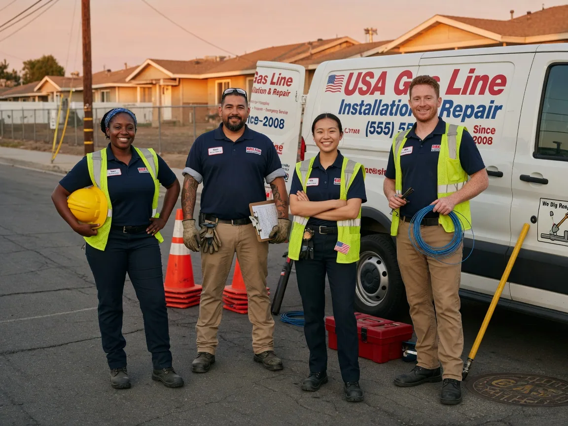 Gas Line Installation company in Templeton, IN